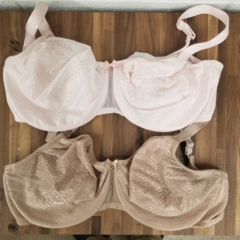 Chantelle 36H bra set unlined [ 2bras one price]